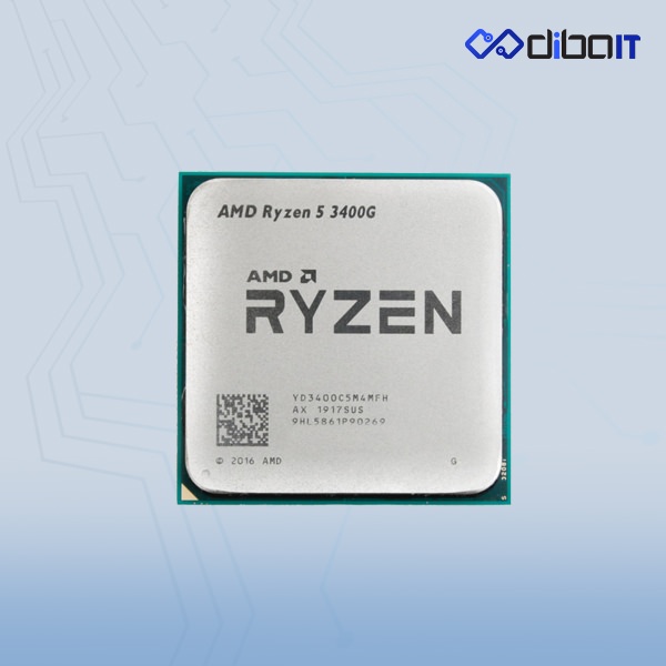 پردازنده مرکزی ای ام دی مدل Ryzen 5 - 3400G