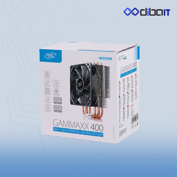 خنک کننده پردازنده دیپ کول مدل GAMMAXX 400