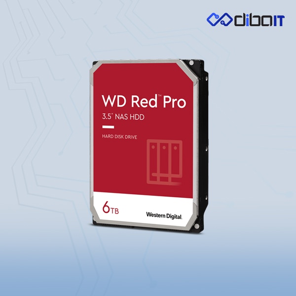 هارددیسک اینترنال وسترن دیجیتال مدل Red Pro ظرفیت 6 ترابایت