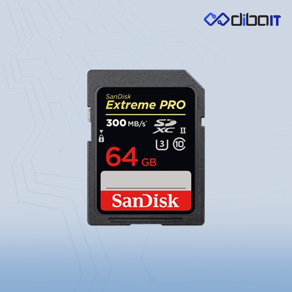 کارت حافظه microSDXC سن دیسک مدل Extreme PRO سرعت 300MBs ظرفیت 64 گیگابایت