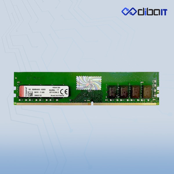 رم دسکتاپ DDR4 کینگستون مدل KVR ظرفیت 16 گیگابایت تک کاناله 2400 مگاهرتز CL17