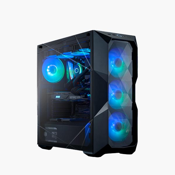 کیس کولر مستر مدل CRYSTAL TD500
