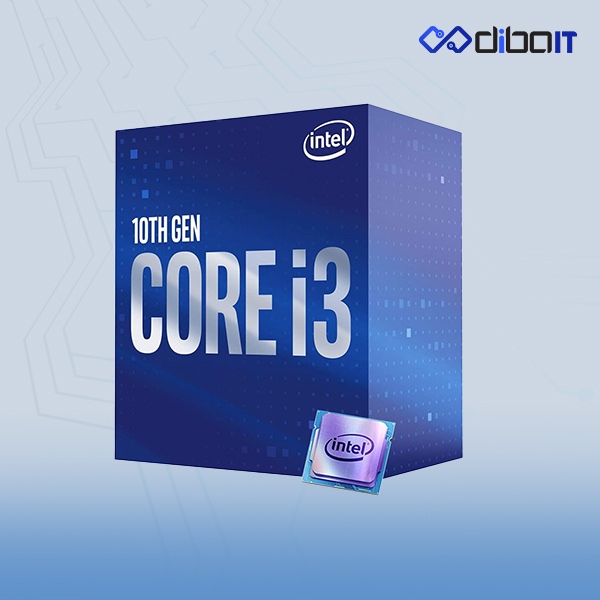 پردازنده مرکزی اینتل سری Comet Lake مدل Core i3-10100