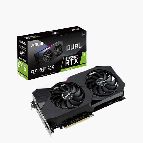 کارت گرافیک ایسوس مدل Dual GeForce RTX™ 3060 Ti V2 OC Edition 8GB
