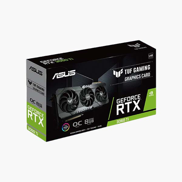کارت گرافیک ایسوس مدل TUF Gaming GeForce RTX™ 3060 Ti OC Edition 8GB GDDR6