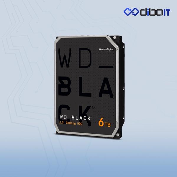 هارددیسک اینترنال وسترن دیجیتال مدل Black ظرفیت 6 ترابایت