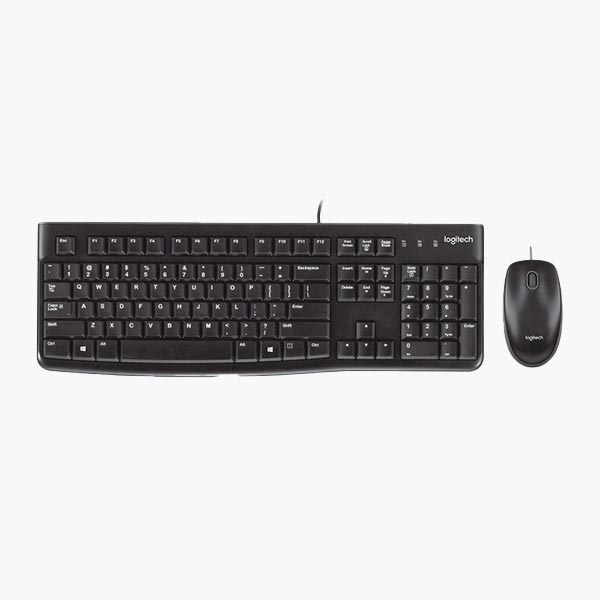 کیبورد و ماوس باسیم لاجیتک مدل MK120