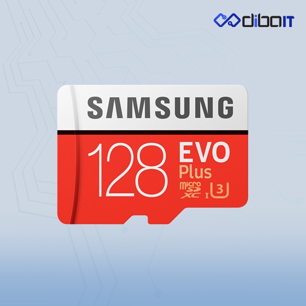 کارت حافظه microSDXC سامسونگ مدل Evo Plus سرعت 100MBps ظرفیت 128 گیگابایت