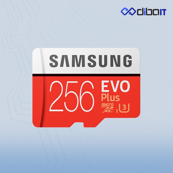 کارت حافظه microSDXC سامسونگ مدل Evo Plus سرعت 100MBps ظرفیت 256 گیگابایت