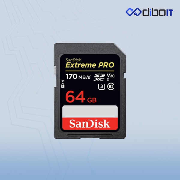 کارت حافظه microSDXC سن دیسک مدل Extreme PRO سرعت 170MBs ظرفیت 64 گیگابایت