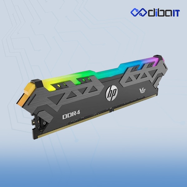 رم دسکتاپ DDR4 اچ پی مدل V8 ظرفیت 8 گیگابایت تک کاناله 3200 مگاهرتز CL16