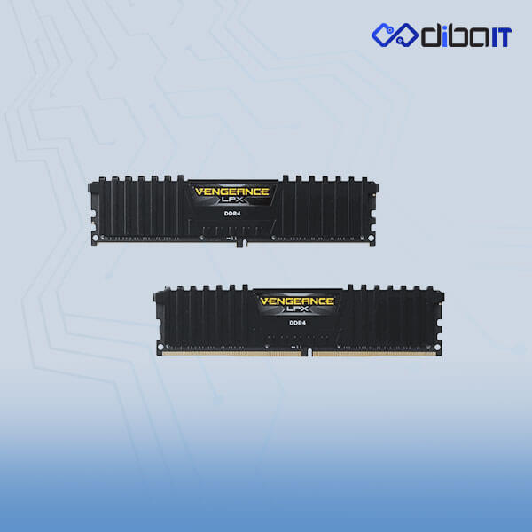 رم دسکتاپ DDR4 کورسیر مدل Vengeance LPX ظرفیت 32 گیگابایت دو کاناله 3600 مگاهرتزCL18