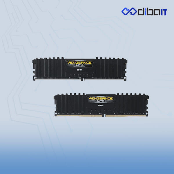 رم دسکتاپ DDR4 کورسیر مدل Vengeance LPX ظرفیت 16 گیگابایت دو کاناله 3600 مگاهرتز CL18