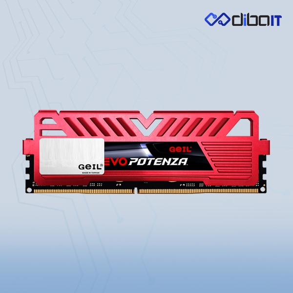 رم دسکتاپ DDR4 گیل مدل Evo Potenza ظرفیت 16 گیگابایت تک کاناله 3200 مگاهرتز
