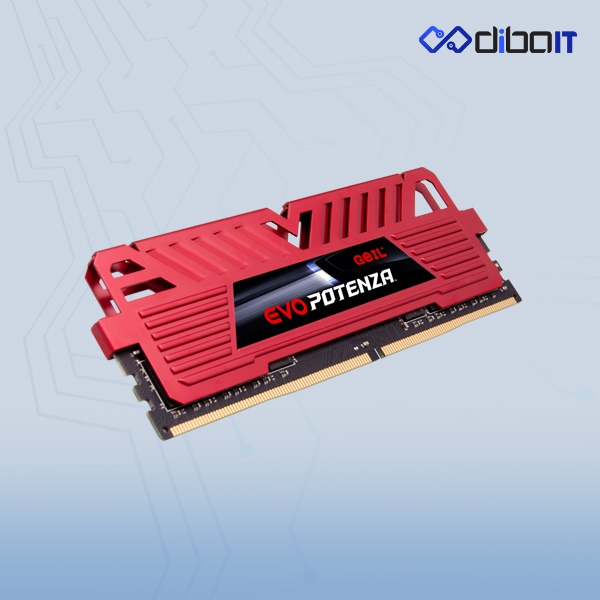 رم دسکتاپ DDR4 گیل مدل Evo Potenza ظرفیت 8 گیگابایت تک کاناله 3000 مگاهرتز