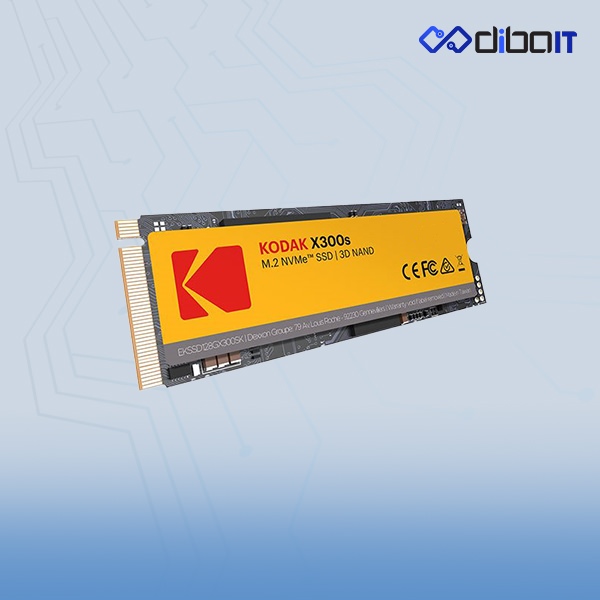 اس اس دی اینترنال کداک مدل X300s M.2 ظرفیت 128 گیگابایت