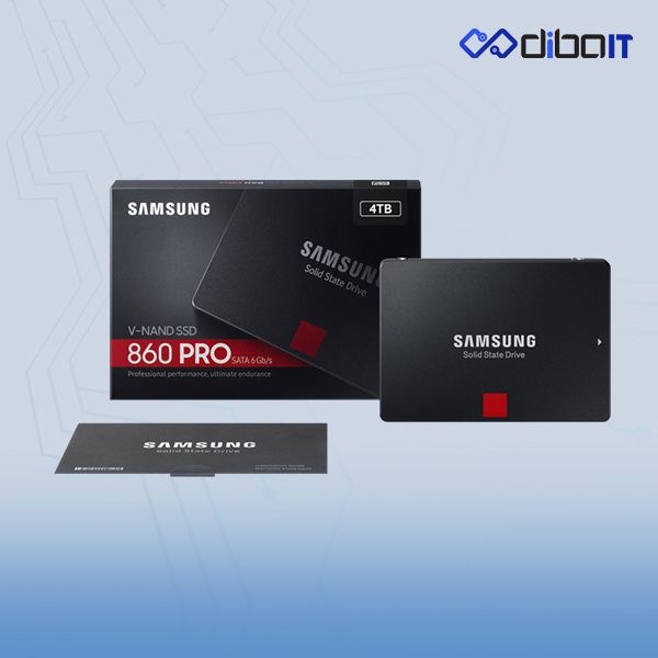 اس اس دی اینترنال سامسونگ مدل 860 pro ظرفیت 4 ترابایت