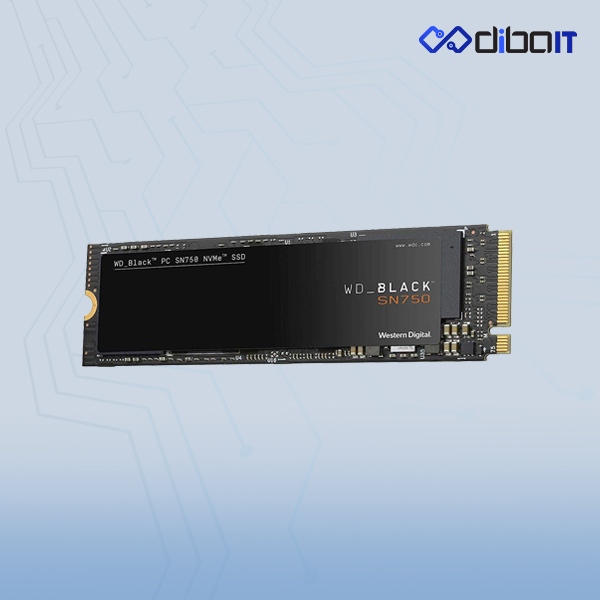 حافظه SSD وسترن دیجیتال مدل BLACK SN750 NVME ظرفیت 250 گیگابایت