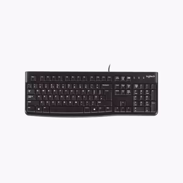 کیبورد باسیم لاجیتک K120 با حروف فارسی