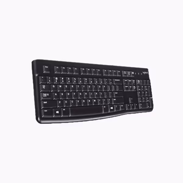 کیبورد باسیم لاجیتک K120 با حروف فارسی