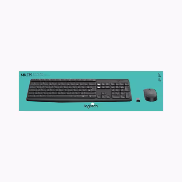 کیبورد و ماوس بی سیم لاجیتک مدل MK235