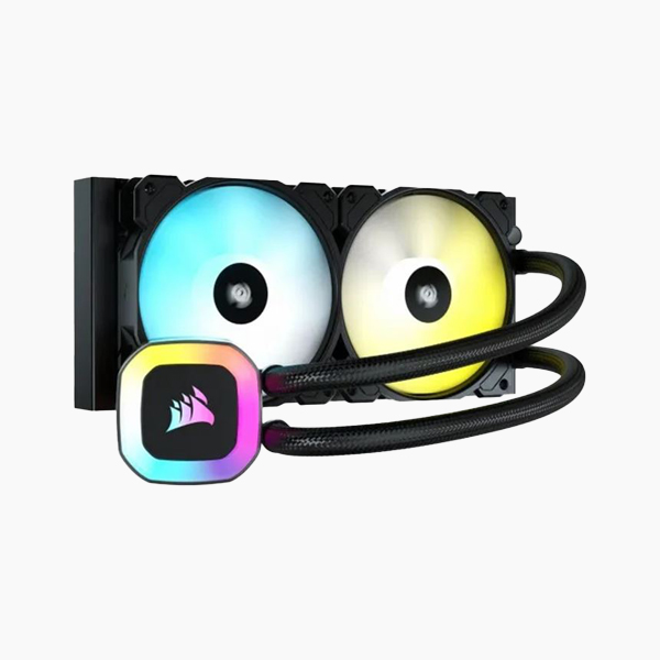 خنک کننده مایع پردازنده کورسیر Corsair H100 RGB 240mm