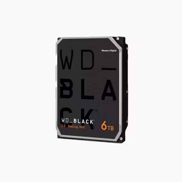 هارددیسک اینترنال وسترن دیجیتال مدل Black ظرفیت 6 ترابایت