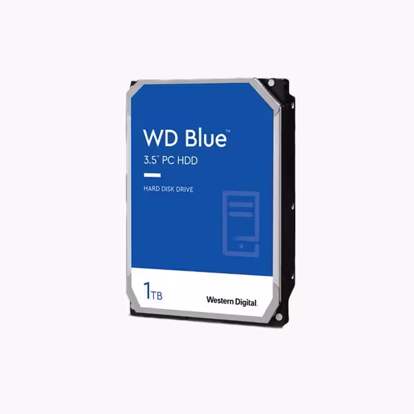 هارددیسک اینترنال وسترن دیجیتال مدل Blue ظرفیت 1 ترابایت