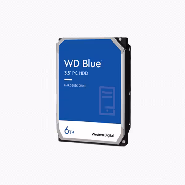 هارددیسک اینترنال وسترن دیجیتال مدل Blue ظرفیت 6 ترابایت