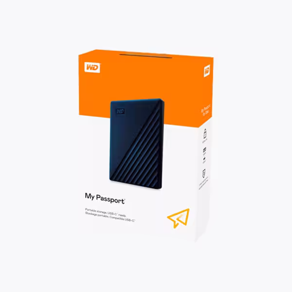 هارد اکسترنال وسترن دیجیتال مدل My Passport ظرفیت 1 ترابایت
