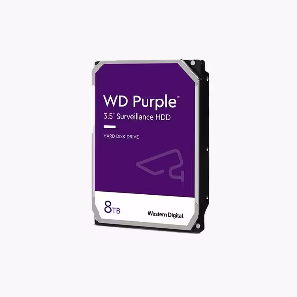 هارددیسک اینترنال وسترن دیجیتال مدل Purple ظرفیت 8 ترابایت