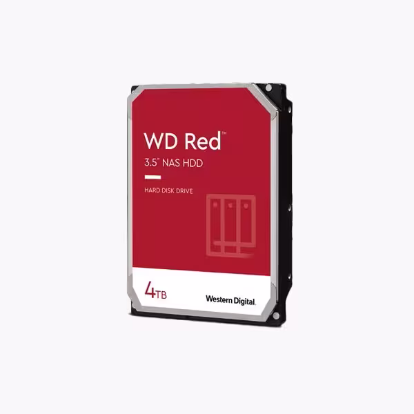 هارددیسک اینترنال وسترن دیجیتال مدل Red ظرفیت 4 ترابایت