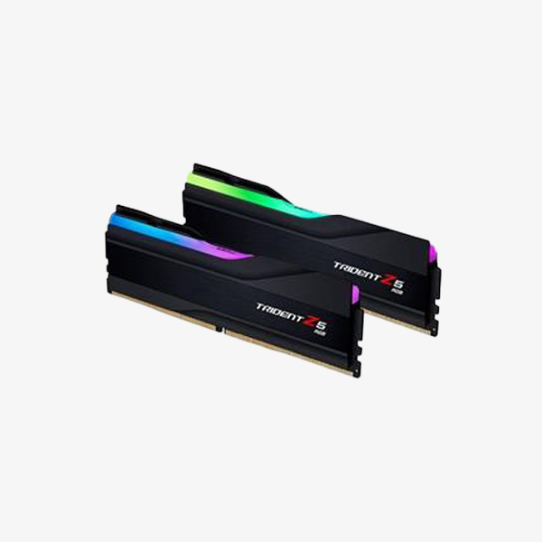 رم کامپیوتر DDR5 دو کاناله 6600 مگاهرتز CL34 جی اسکیل مدل Trident Z5 RGB BLACK ظرفیت 32 گیگابایت